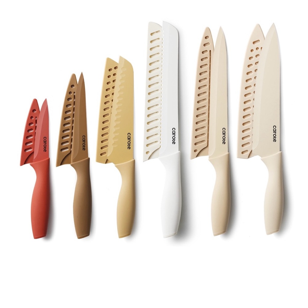 12pc Carote knife set